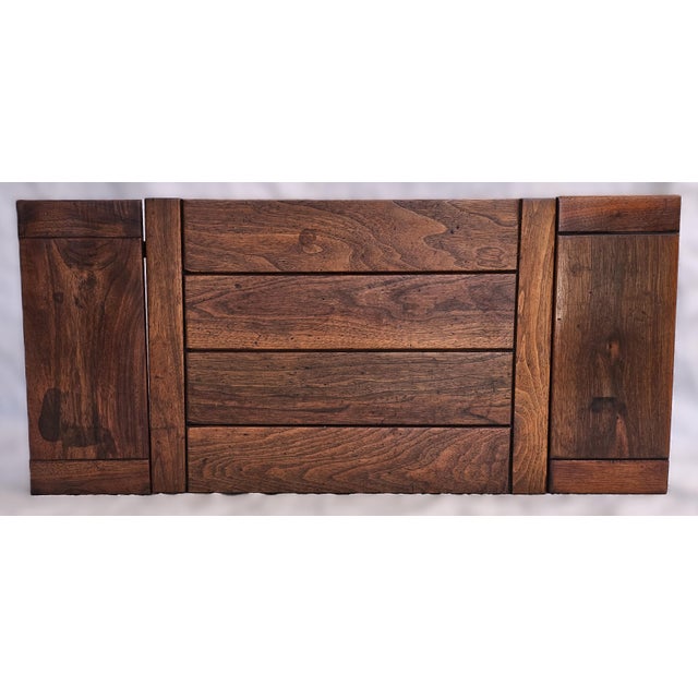 Brown Renaissance Revival Barleytwist Draw‑Leaf Coffee Table by Cochran Chair Co. Adjustable Size For Sale - Image 8 of 18