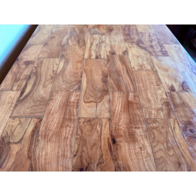 Late 19th Century Spanish Baroque Carved Walnut Tuscan Three Drawers Credenza or Buffet For Sale - Image 11 of 18