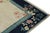 1980s Vintage Chinese Deco Style Rug, Off-White Field, Blue and Pink Floral Border For Sale - Image 5 of 6