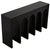 Noir Bridge Console, Hand Rubbed Black For Sale - Image 4 of 7