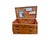 Brown Vintage 1950 Lane Furniture Queen Anne-Style Lowboy Cedar Chest For Sale - Image 8 of 15