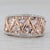 Gemstone Information: - Natural Morganite - Total Carats - 3ctw Cut - Trillion Color - Peach Pink Treatment - Heated -...