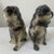 1970s Vintage Taiwan Ceramic Pug Dog Figurines – Pair For Sale - Image 5 of 7