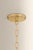2020s Hudson Valley Lighting Southfields 10.25 in. 1 Light Pendant in Aged Brass and Ceramic Cream Pebble Finish For Sale - Image 5 of 8