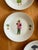 Philippe Deshoulieres Limoges Porcelain Appetizer Plates - "Caraibes" For Sale - Image 4 of 7