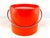 1960s 1960s Kraftware Bright Orange & Gold Mid-Century Modern Ice Bucket For Sale - Image 5 of 11