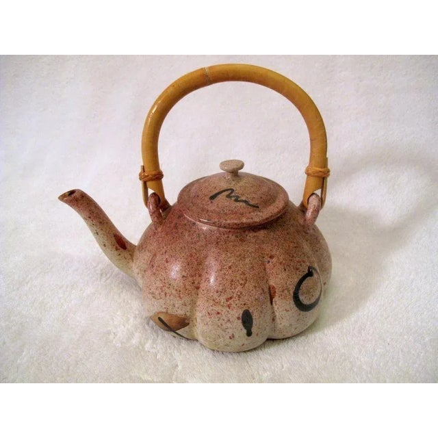 Teapot Signed Michael Pratt Oregon Pacific Nw Red Speckled Studio Pottery For Sale In Portland, OR - Image 6 of 6