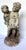 Vintage Mid-Century Neoclassical Weathered Concrete 18" Cherub Fountain Sculpture For Sale - Image 9 of 16