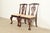 Baker Furniture Chippendale Carved Mahogany Side Chairs or Dining Chairs, Pair For Sale - Image 13 of 13