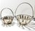 Vintage Silverplate Openwork Swing-Handle Serving Baskets, Pair For Sale - Image 9 of 10
