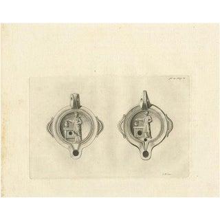 Figures and Vases, 1780, Paper For Sale
