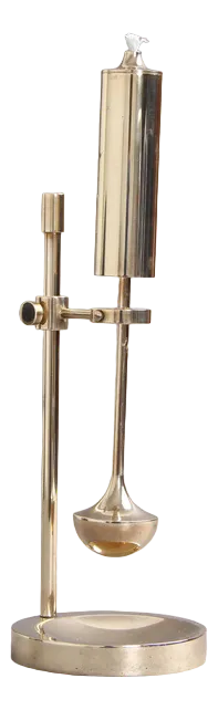 Danish Ship Oil Lamp in Brass with Gyro Suspension, 1970s