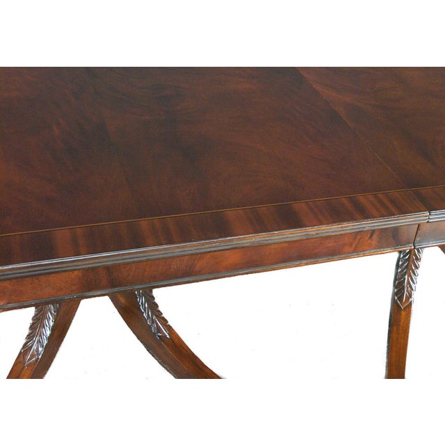 2020s Traditional Large Dining Table For Sale - Image 5 of 7