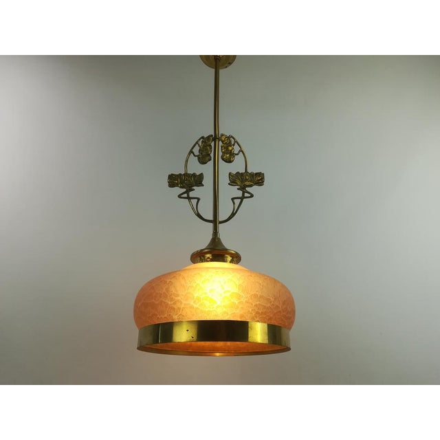 Contemporary Viennese Pendant Lamp for Dining Table, 1920s For Sale - Image 3 of 17