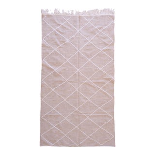 Moroccan Modern Flatwoven Rug - 8.5 X 4.6 Ft For Sale