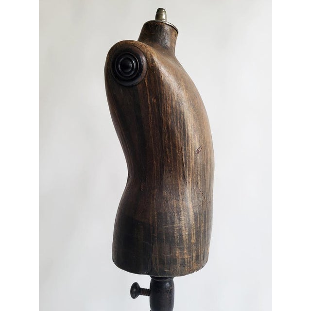 Antique Tailor's Bust, Vienna, 1890s For Sale - Image 10 of 18
