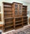 Late 20th Century Monumental Custom Built Mahogany Bookcase For Sale - Image 4 of 16