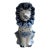 Vintage Mid 20th Century Hand-Painted Russian Lion Creamer in Blue and White For Sale