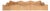 Matthew Izzo Home Wavey Large Scallop Edged Rectangle Rattan Tray For Sale