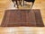 Textile 19th Century Turkmen Yomut Area Rug in Allover Geometric Pattern in Dark Red, Brown, French Blue For Sale - Image 7 of 18