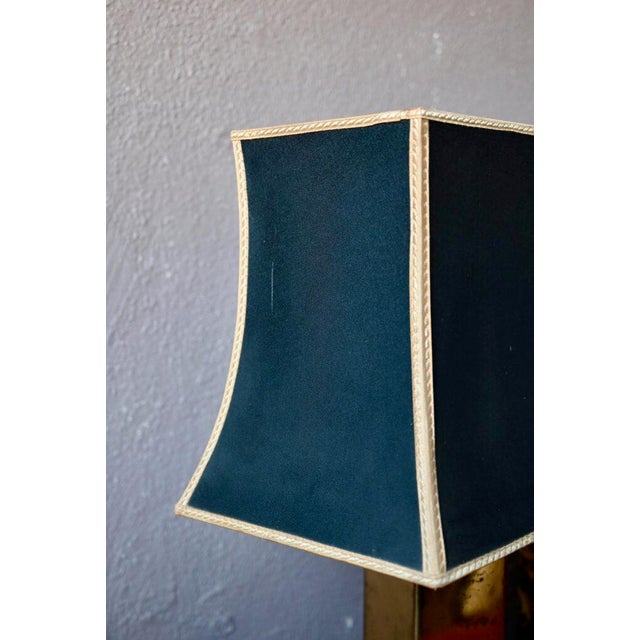 Large Regency Brass Table Lamp, 1960s For Sale - Image 6 of 16