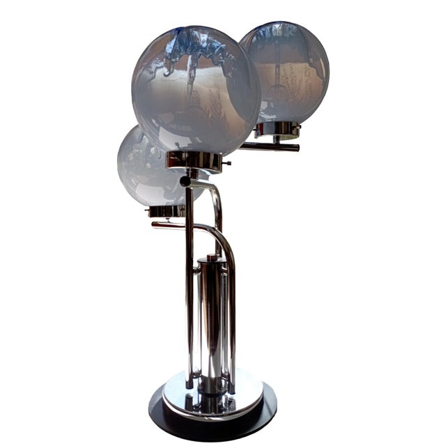 Contemporary 3-Light Desk Lamp from Mazzega, 1970s For Sale - Image 3 of 15