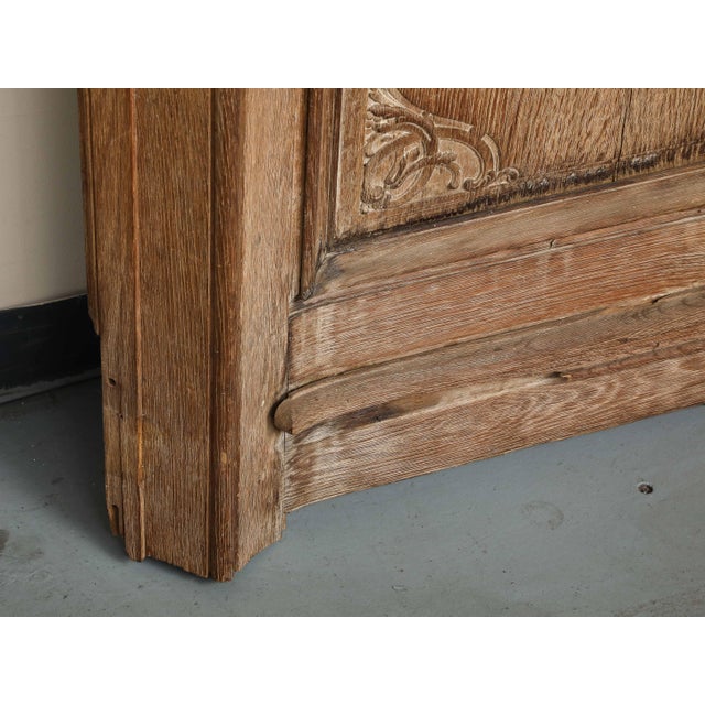 Brown Pair of 19th Century Antique French Carved Oak Panels, C. 1880 For Sale - Image 8 of 13