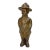 Cast Iron Dough Boy w.w.i. Soldier Still Bank. By Grey Iron Toy Co., C. 1919 For Sale