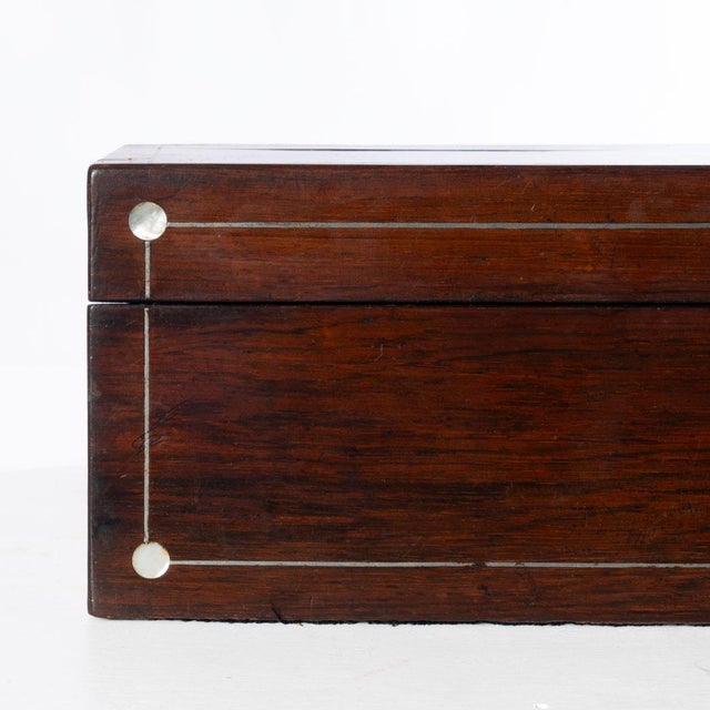 19th Century Rosewood With Mother of Pearl Inlay For Sale - Image 4 of 18