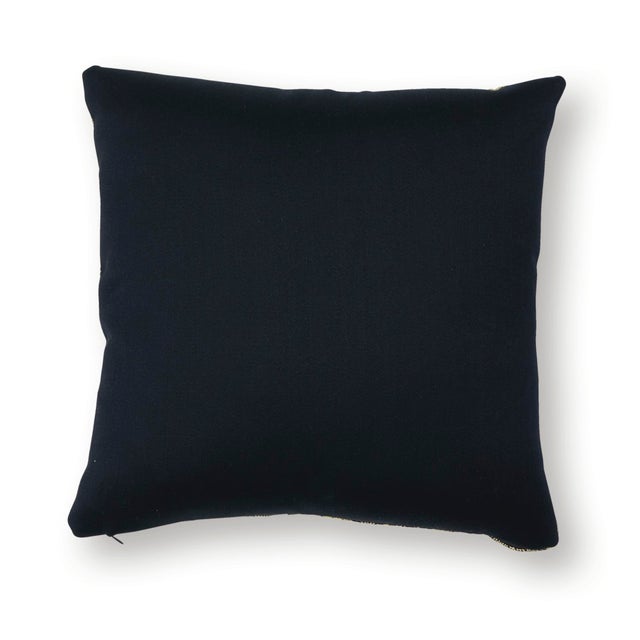 This pillow features Lotus Embroidery with a Knife Edge finish. Robust, stylized flowers come to life through dense...