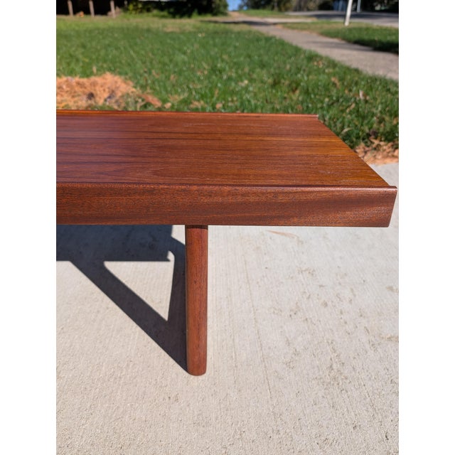 Teak "Krobo" Bench by Torbjørn Afdal for Bruksbo, Norway, 1960s For Sale - Image 6 of 18