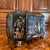 Chinese Chinese Export Black and Gilt Japanned Lacquer Melon Form Box For Sale - Image 3 of 14