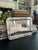 vintage Towle silverplate tray with a polished rectangular form, rounded corners, shell-style accents, and subtle Art...