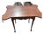 Vintage Queen Anne Porringer Top Tea Table in Solid Cherry For Sale