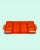 Today we have a real treat straight out of the PRL era. A set of 5 unused dessert trays made by the Chemiczna Spółdzielnia...