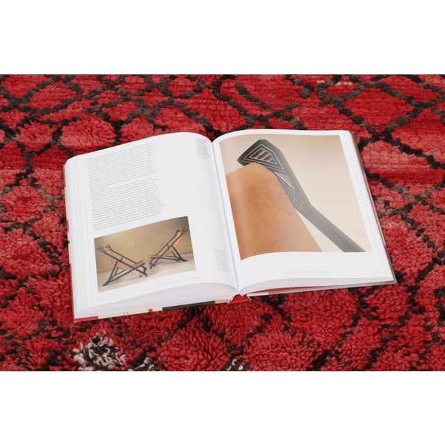 Textile Vintage Moroccan Berber Shag Wool Rug With Diamond Grid by Rug & Kilim, 1950-1959 For Sale - Image 7 of 8