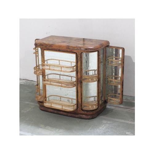 1930s Art Deco Bar Cabinet, Italy, 1930s For Sale - Image 5 of 14