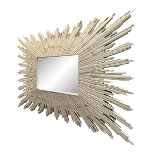Theodore Alexander Mariner Bamboo Sunburst Mirror