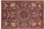 Red Mughal Art Inspired Pak-Persian Red/Brown Wool Rug - 9'1'' X 13'3'' For Sale - Image 8 of 9