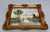 Traditional Vintage Dutch School Oil on Board, Canal Scene With Windmill — Ornate Gilt Frame For Sale - Image 3 of 6