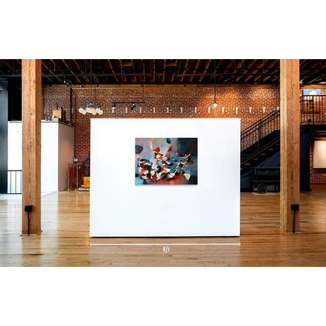 In "Conditioned Uprising," Daniel Ketelhut visualizes the core principle of dependent origination by depicting simple life...
