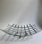 Vintage Modern Curved Criss Cross Chrome Fruit Basket For Sale - Image 13 of 13