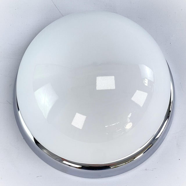 1970s Vintage German Ceiling Lamp from Glashütte Limburg, 1970s For Sale - Image 5 of 10