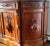 Early 20th Century Early 20th Century Victorian Carved Oak Sideboard Buffet Cabinet With Marble Top For Sale - Image 5 of 10