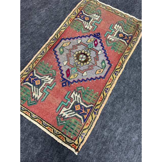 Early 21st Century Turkish Yastik Rug 1'9" x 3'2" For Sale - Image 5 of 5