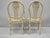Beige Vintage French Louis XVI Montgolfier Hot Air Balloon Dining Chairs - Set of 6 For Sale - Image 8 of 12