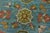 Blue Anatolia Rug 7’11” X 9’10” Blue Wool Modern Hand-Knotted Oriental Carpet For Sale - Image 8 of 15
