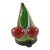 Limoges France Porcelain Plump Red Cherries Trinket Box | Hand Painted by the b.r.c. Studio. For Sale