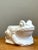 Mid 20th Century Vintage Italian White Frog Ceramic Vase For Sale - Image 5 of 12