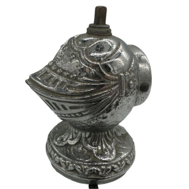 The Vintage Knight Chrome Electric Lighter by Osco is a classic and elegant piece of smoking paraphernalia crafted with...